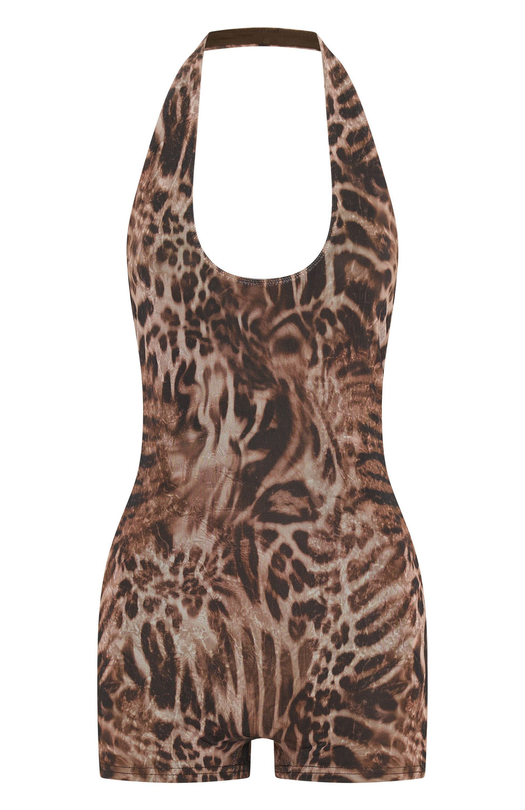 Trending Wishful Thinking Halter Playsuit The Wild Print