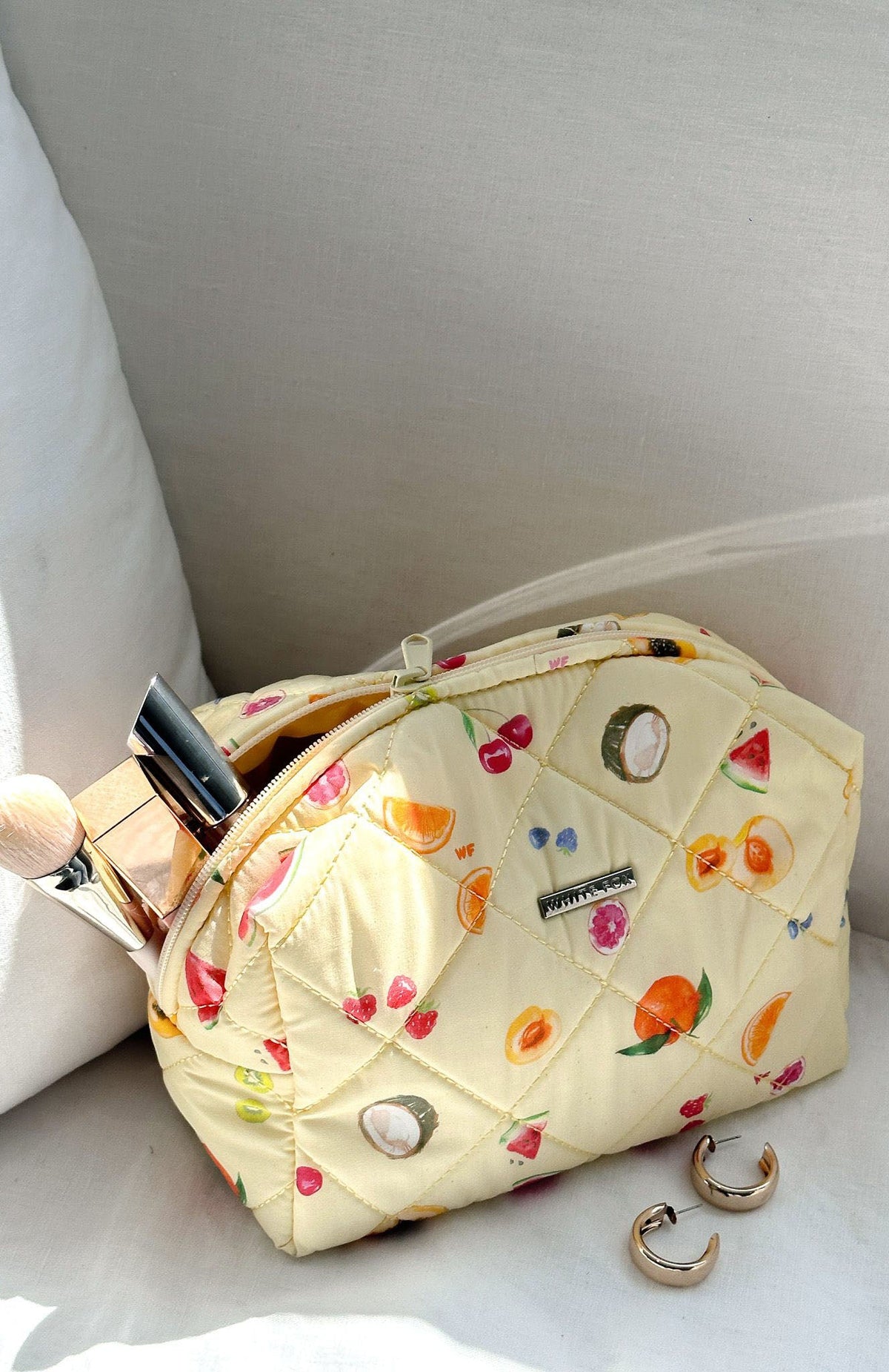 Trending Getting Ready Cosmetic Bag Fruit Salad