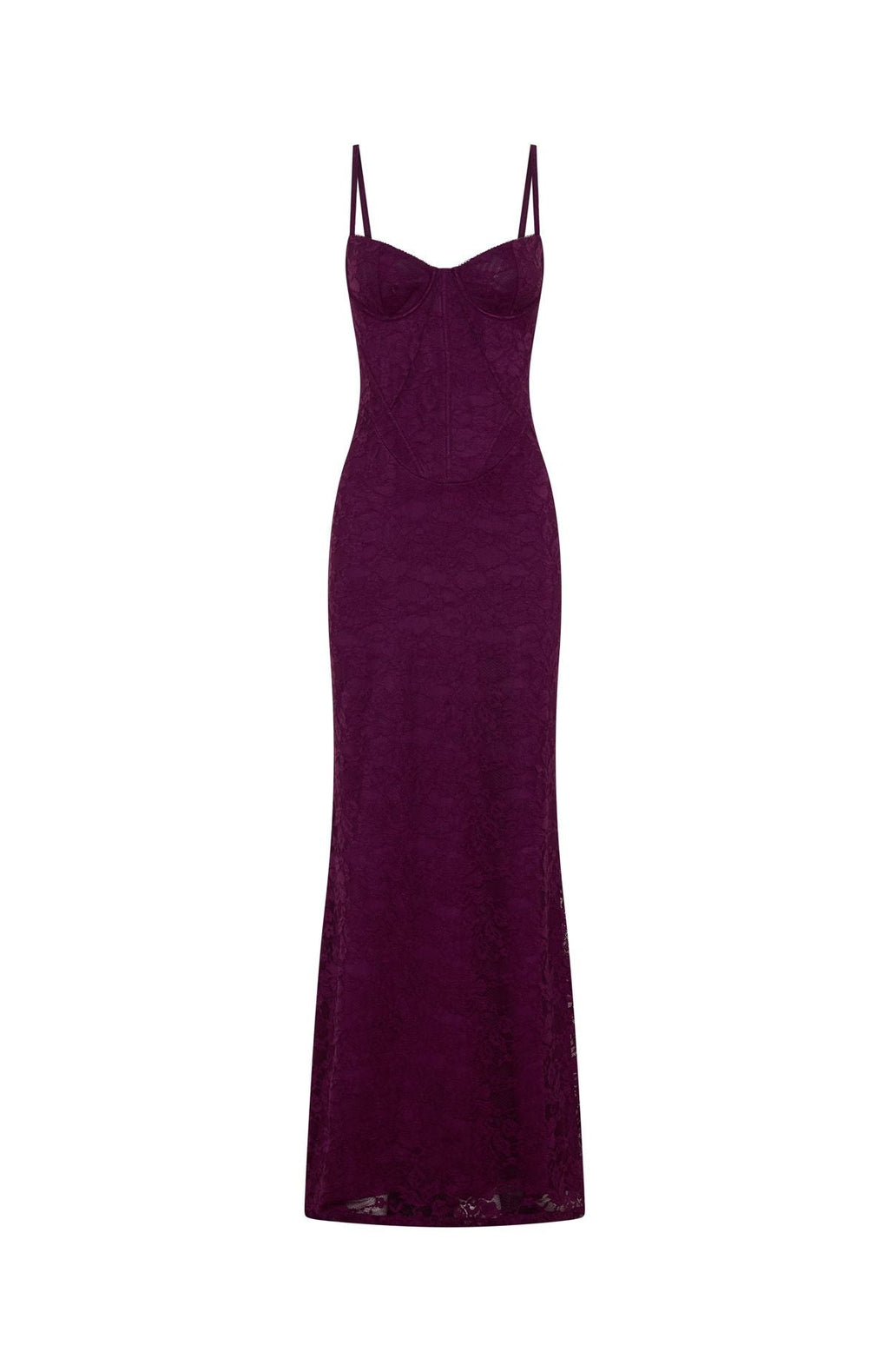 Trending Blossom Belle Maxi Dress Plum