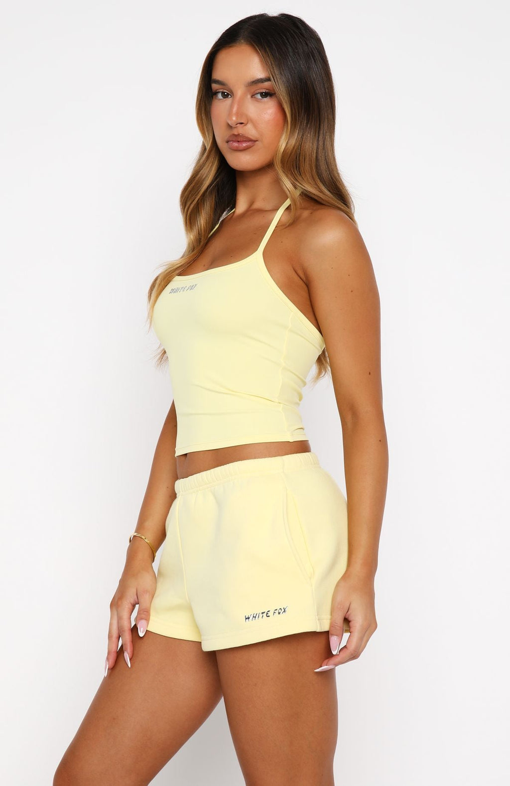 Trending Test Drive Halter Top Lemon