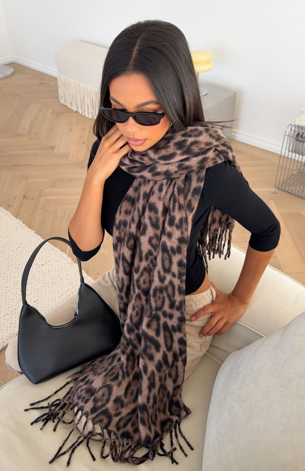 Trending Blaise Scarf Leopard