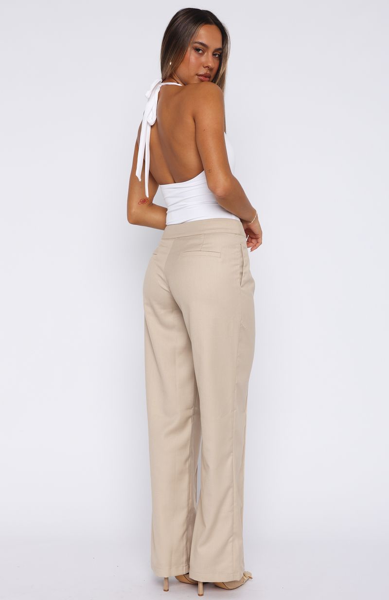 Trending Keep It Cool Pants Beige