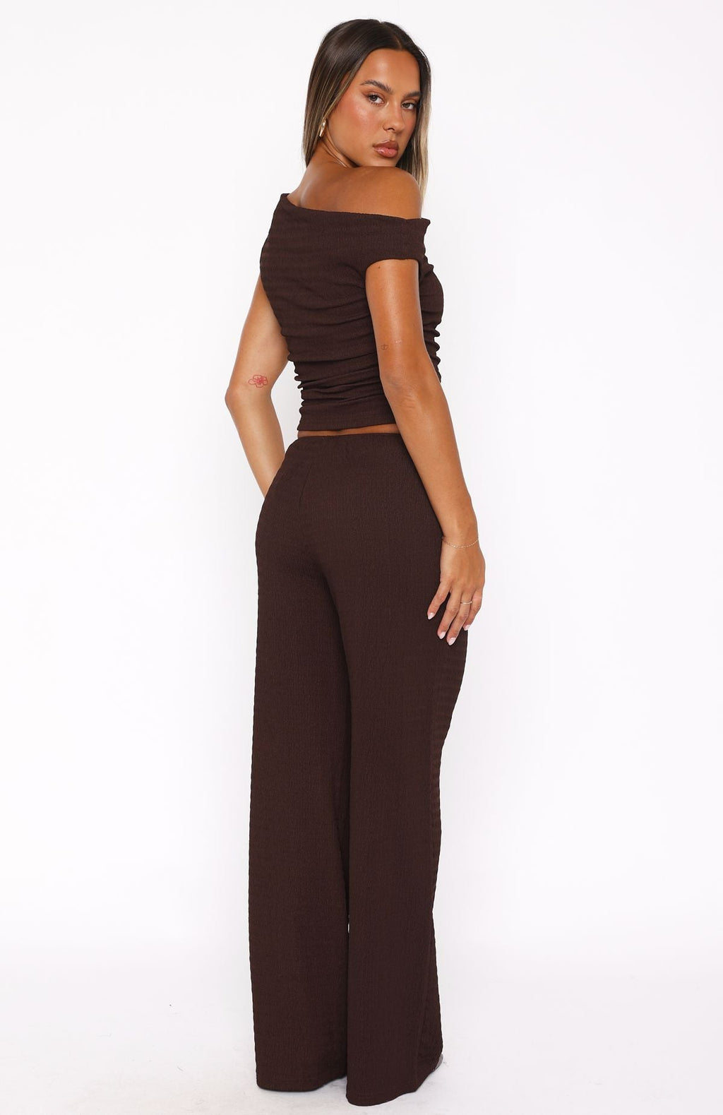Trending Turn Heads Fast Pants Chocolate