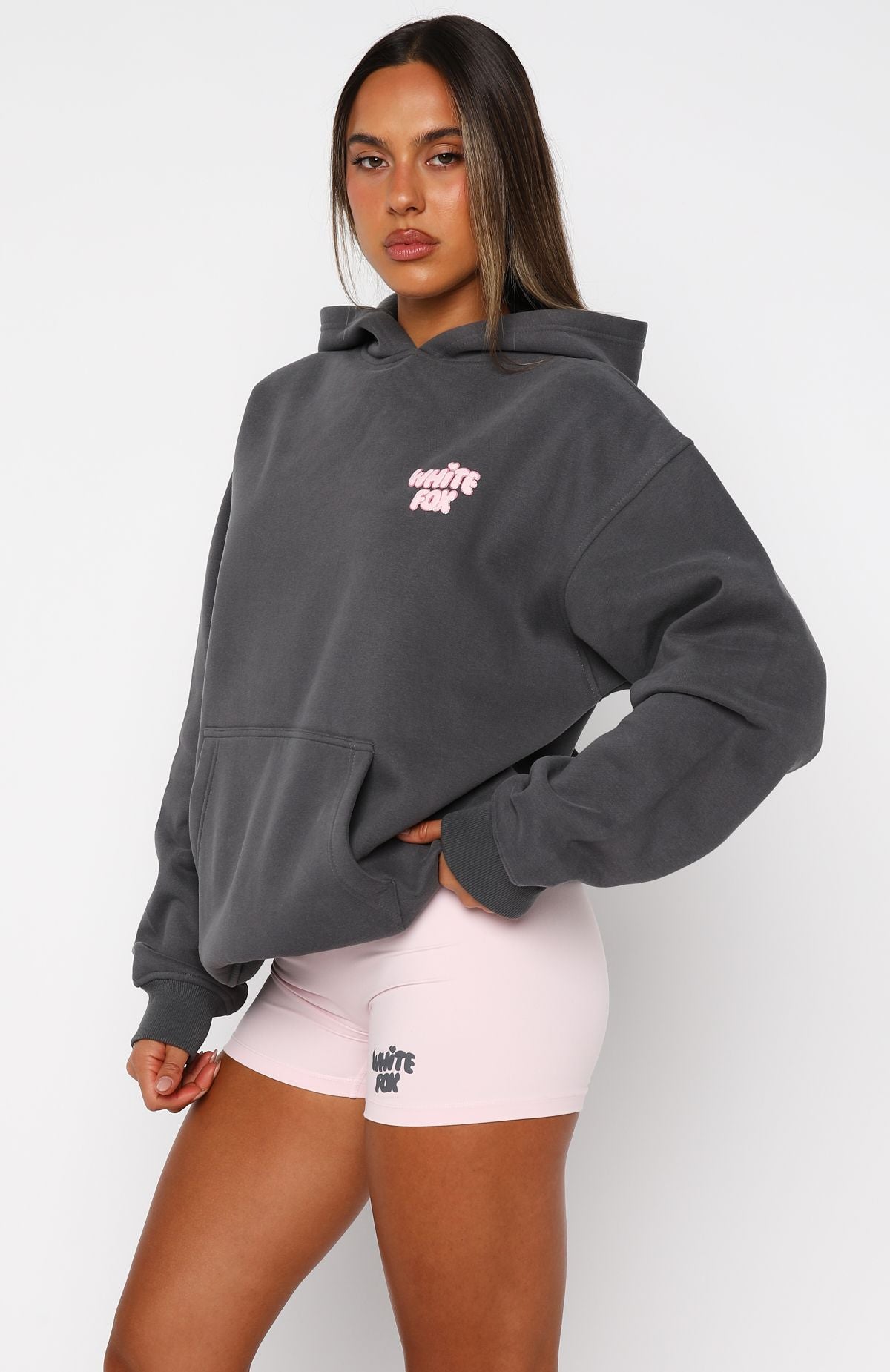 Trending Daydreamers Angelina Oversized Hoodie Volcanic