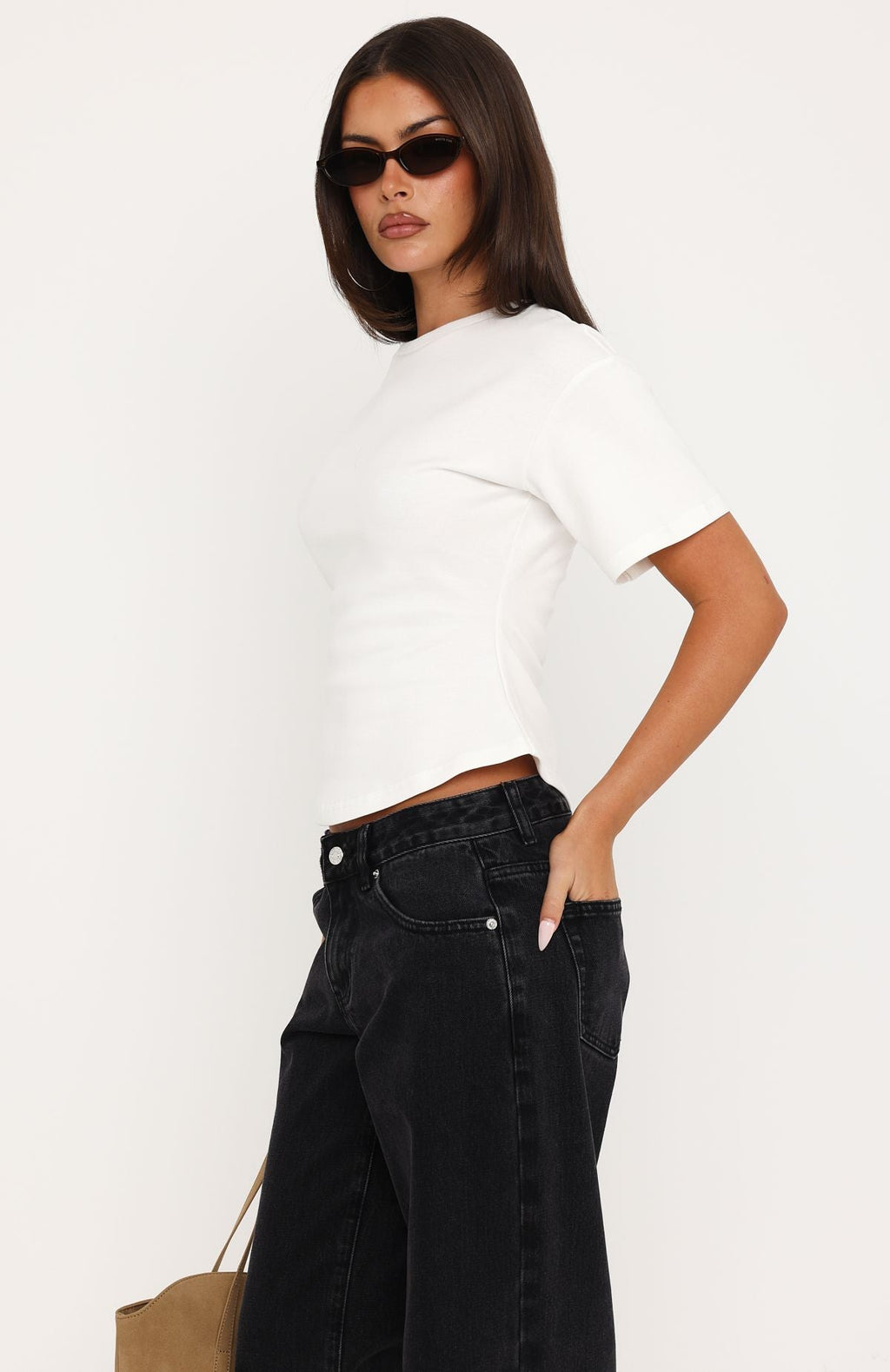 Trending Whisper In Time Short Sleeve Top White
