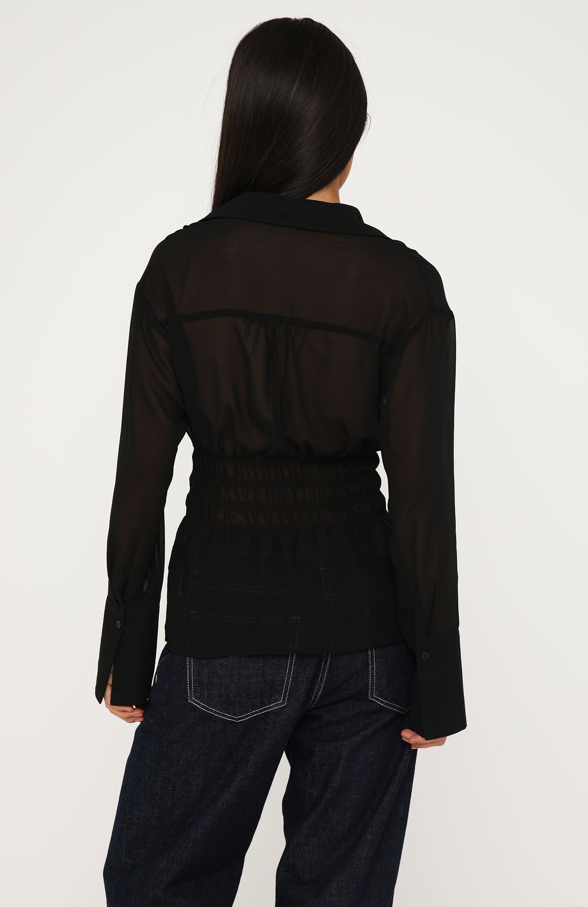 Trending Felt Like Us Long Sleeve Top Black