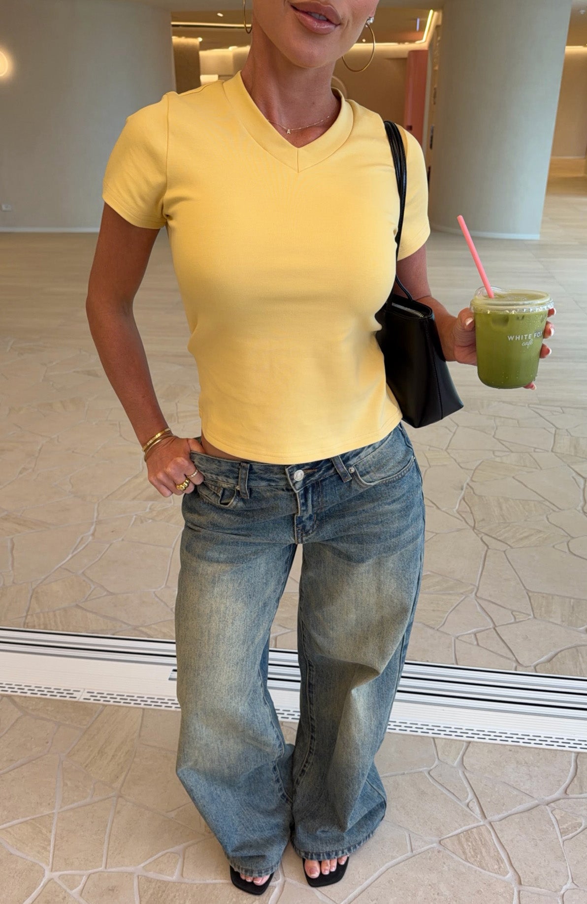 Trending Maeve Low Rise Wide Leg Jeans Sand Wash