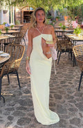 Trending Monaco Moment Maxi Dress Lemon