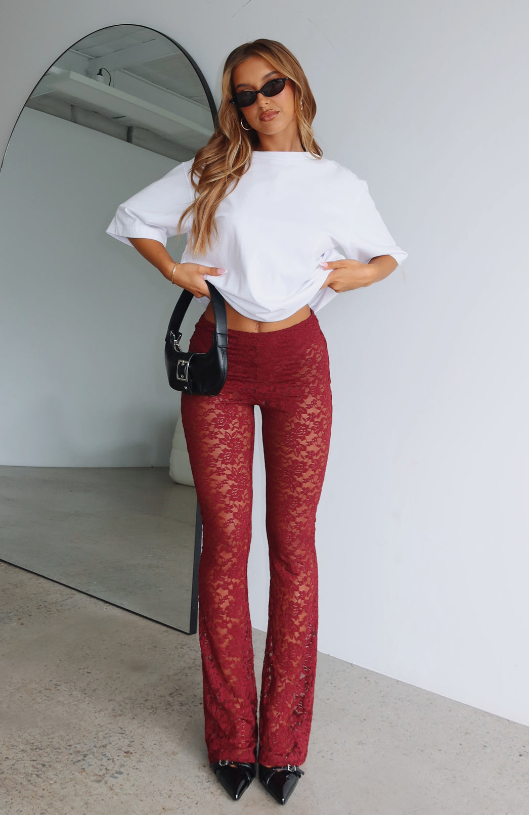 Trending New Era Pants Wine