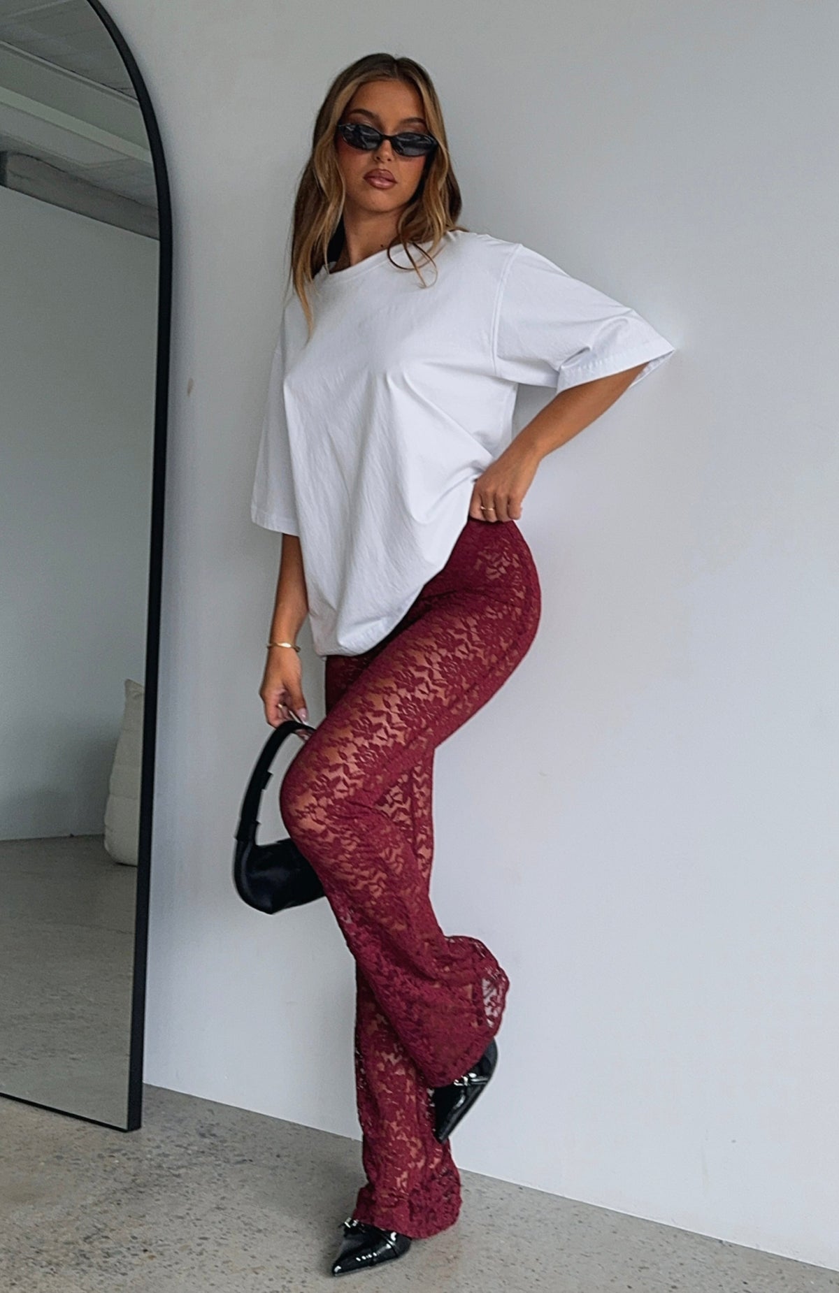 Trending New Era Pants Wine