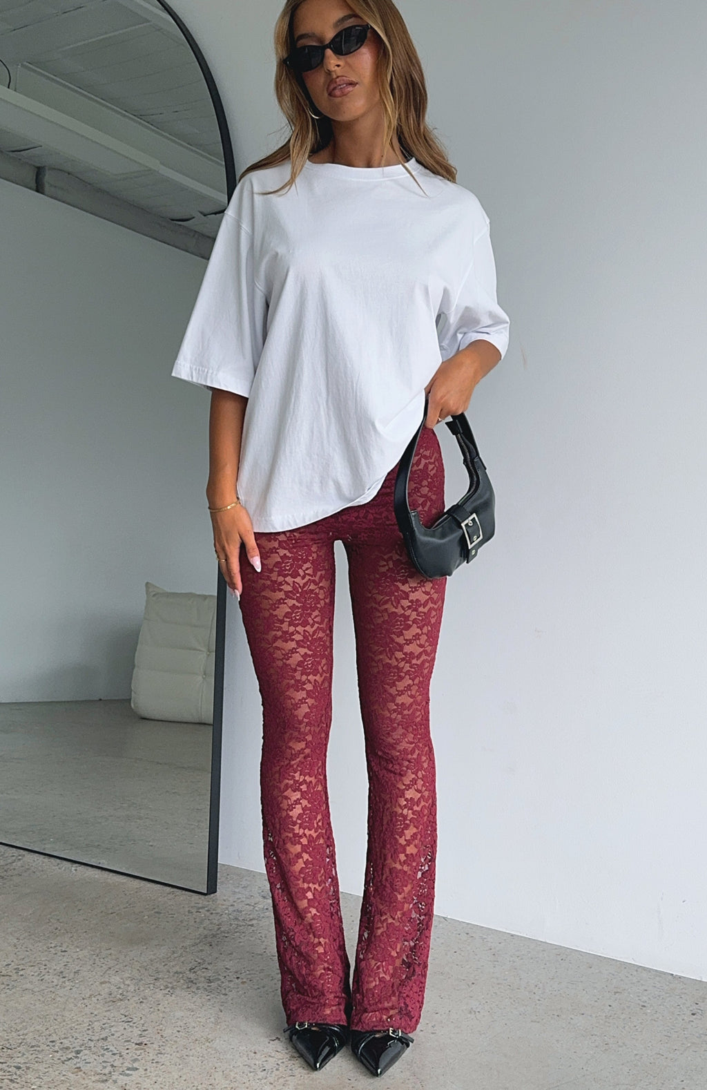 Trending New Era Pants Wine