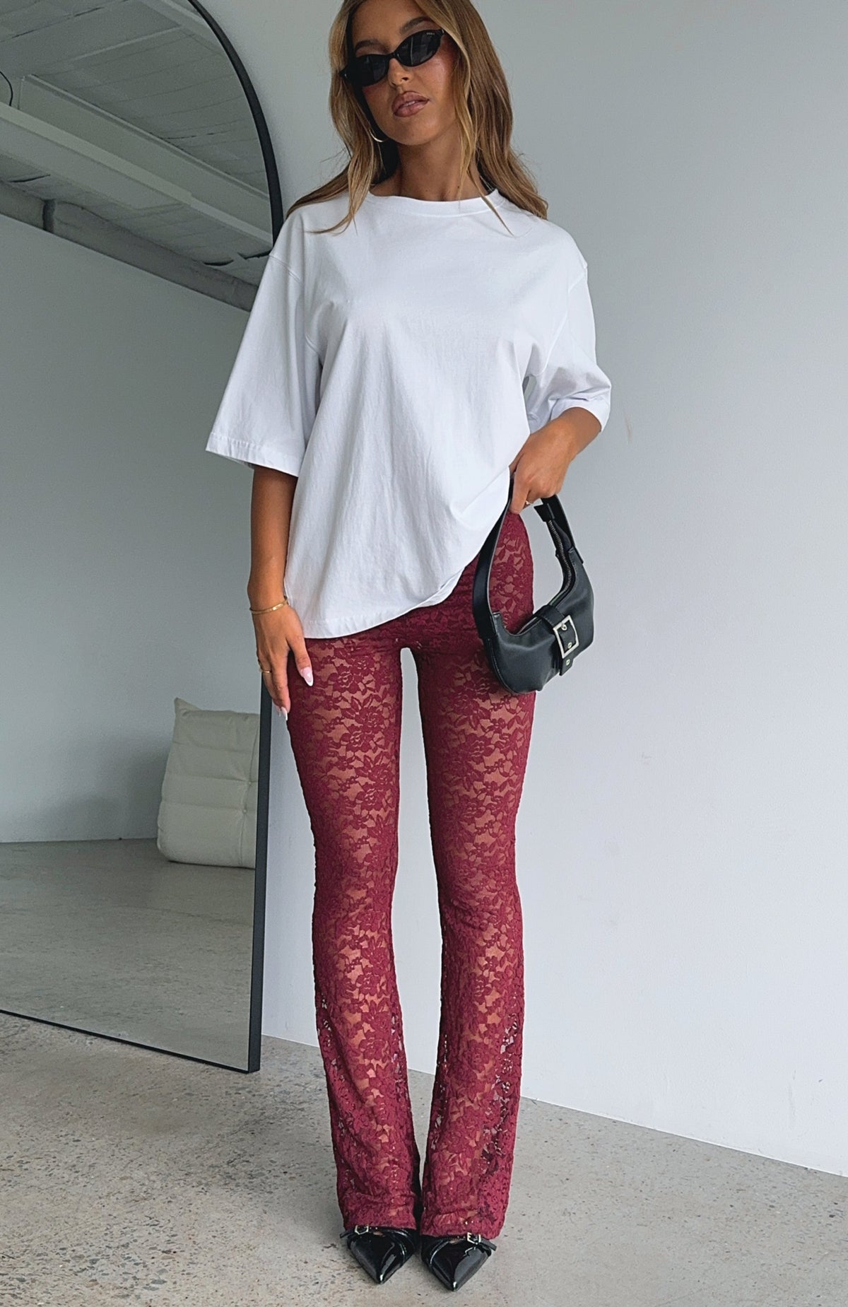 Trending New Era Pants Wine