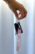 Trending Next Level Strap Keychain Pink