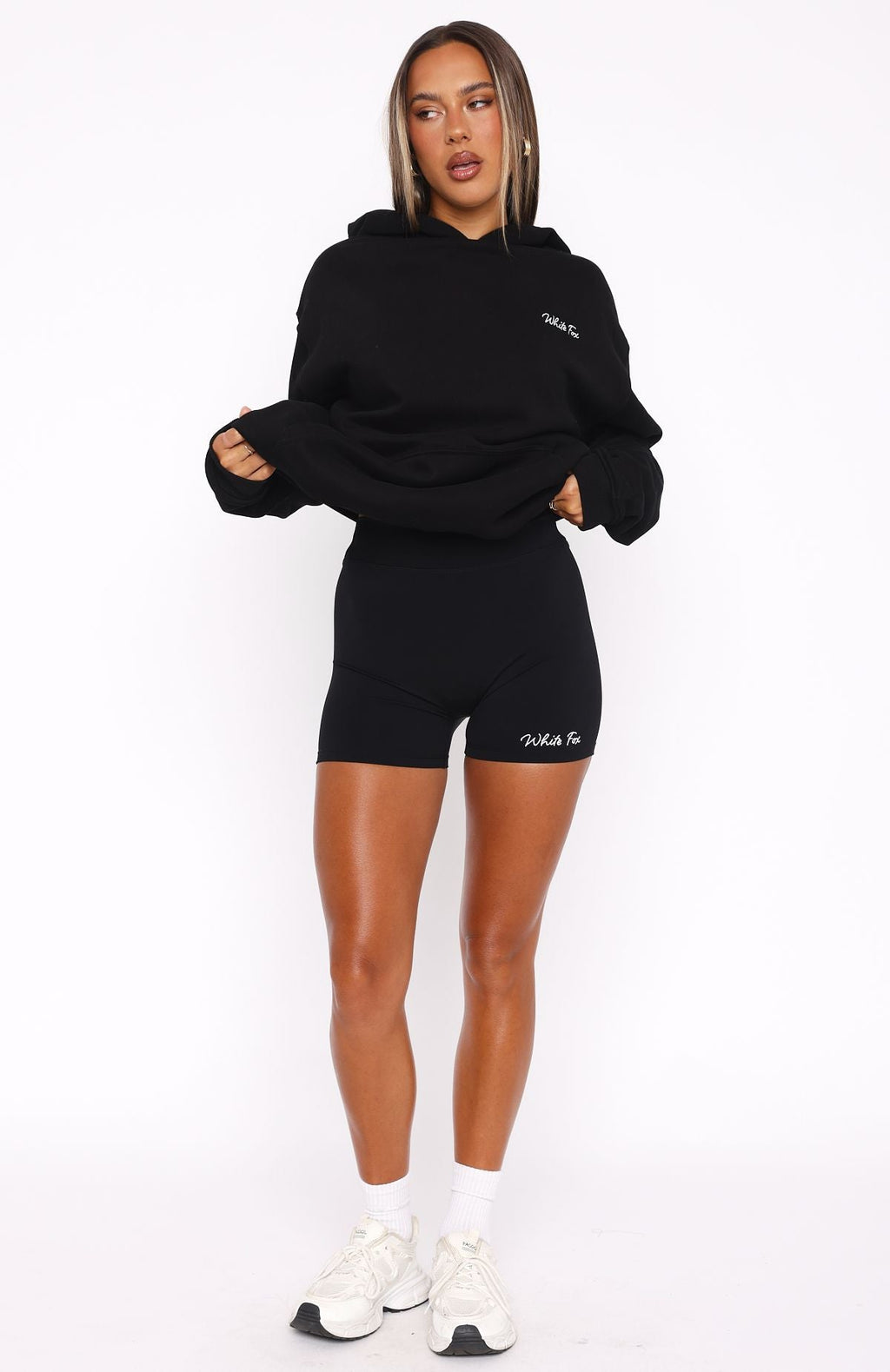 Trending Match Your Words Bike Shorts Black