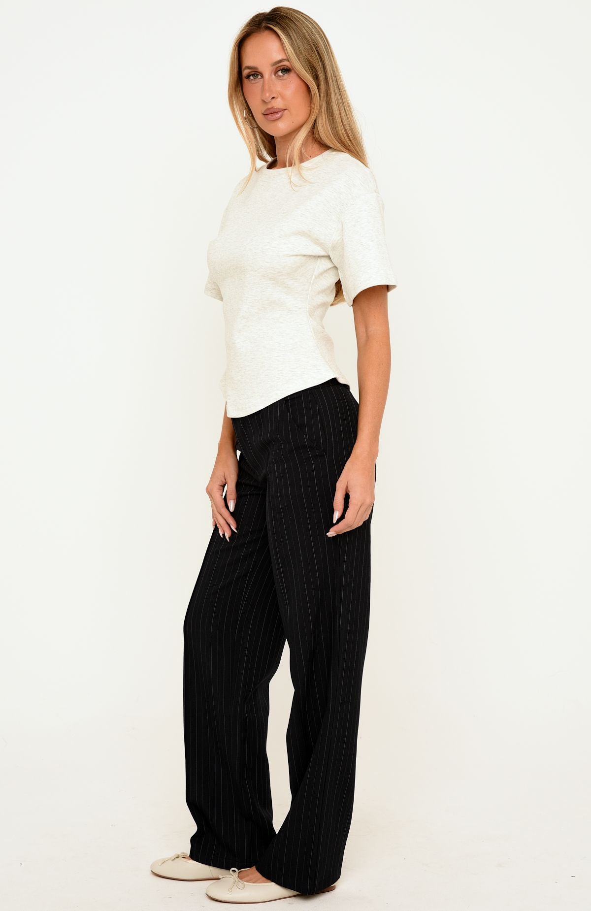 Trending Still Winning Pants Navy Pinstripe