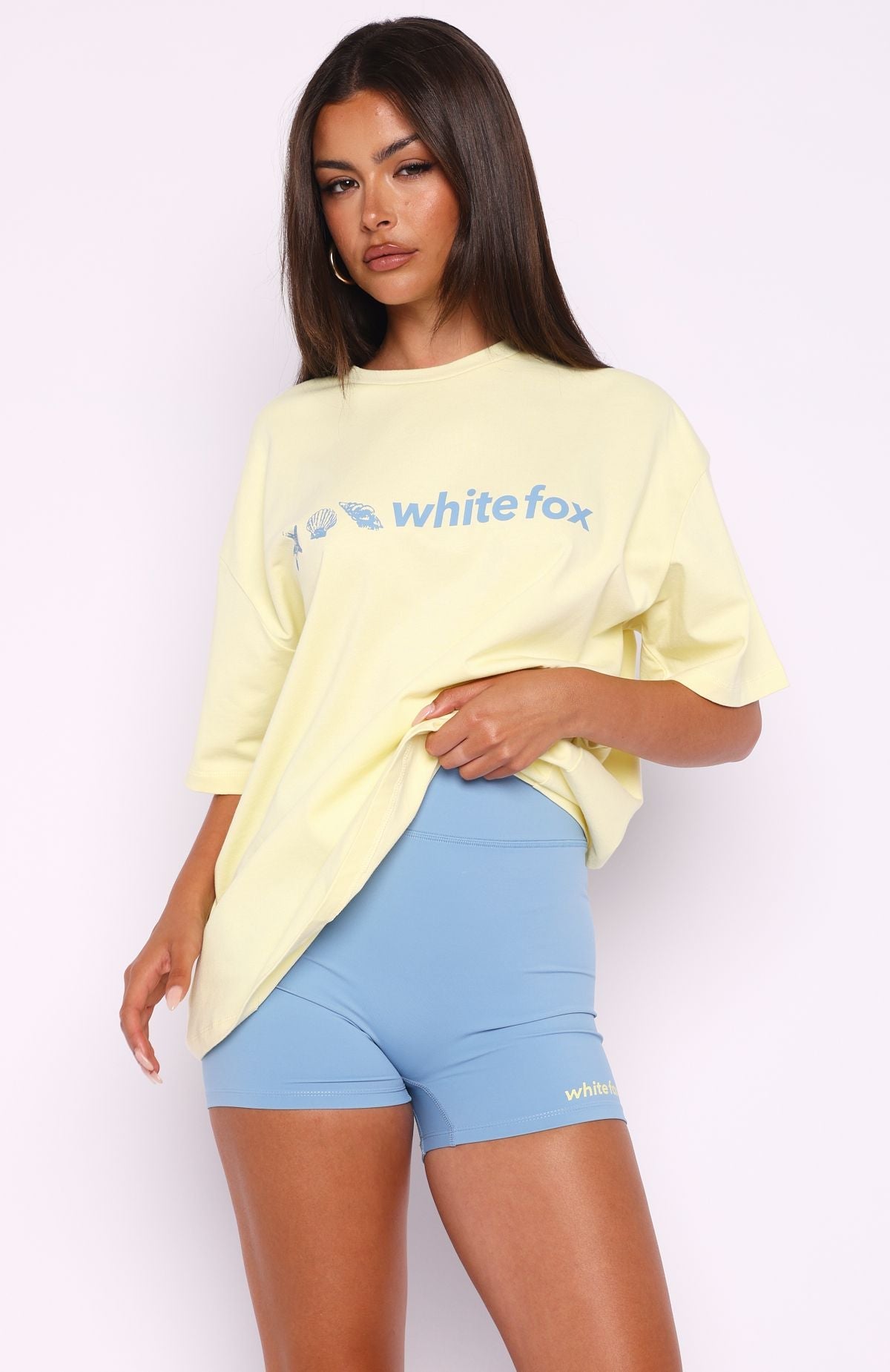 Trending Tropic Rush Bike Shorts Blue