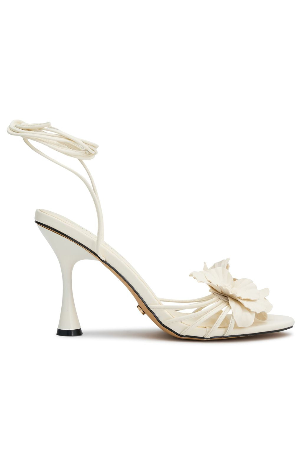 Trending Tempest Wrap Heels Off White
