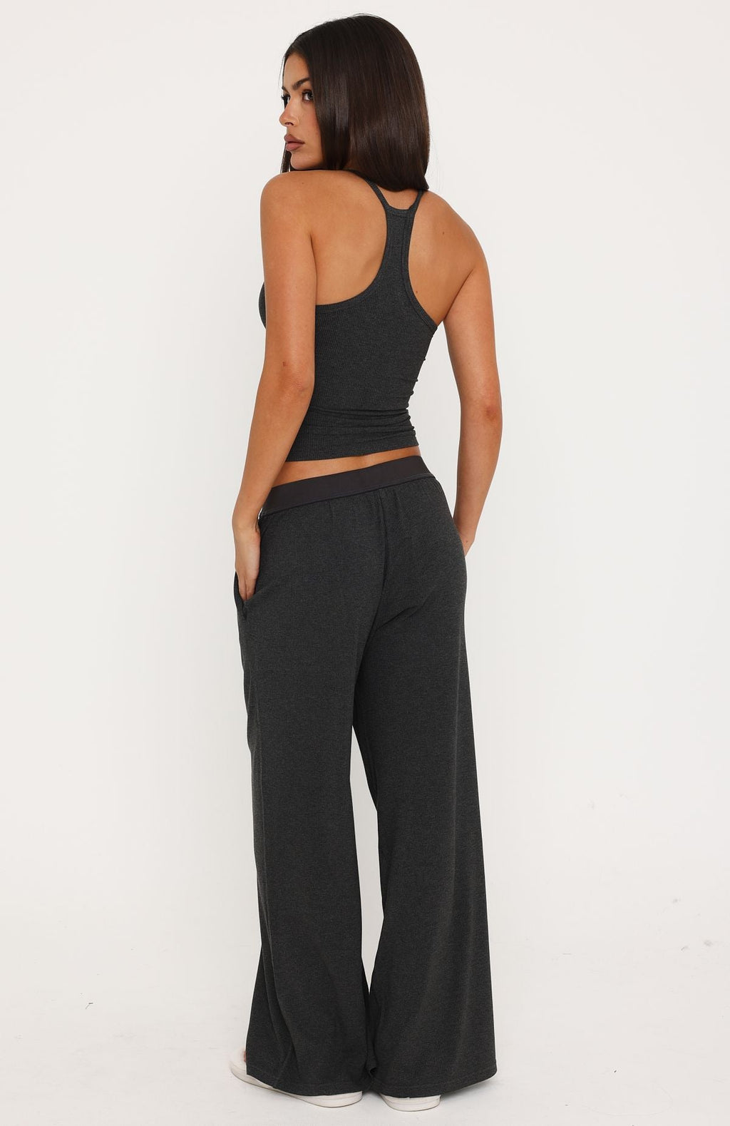 Trending Snooze Mode Pyjama Pants Charcoal Marle