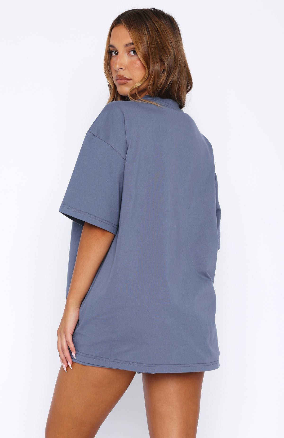 Trending Core Classic Oversized Tee Ocean