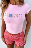 Trending Pretty In Pink Baby Tee Baby Pink