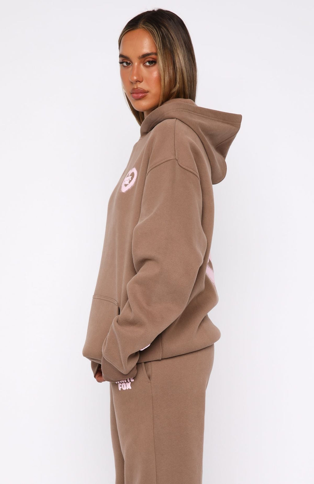 Trending 11th Street City Girl At Heart Oversized Hoodie Cinnamon Bun