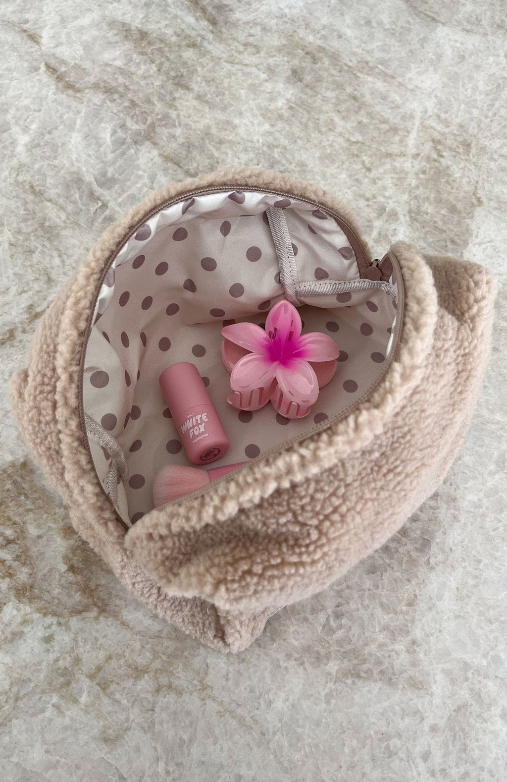 Trending Kofi Cosmetic Bag Biscuit