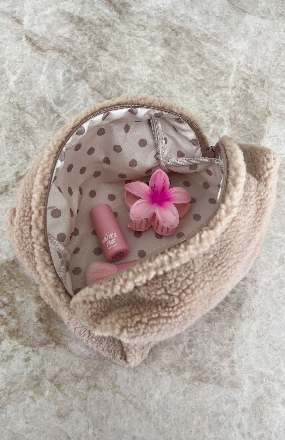Trending Kofi Cosmetic Bag Biscuit