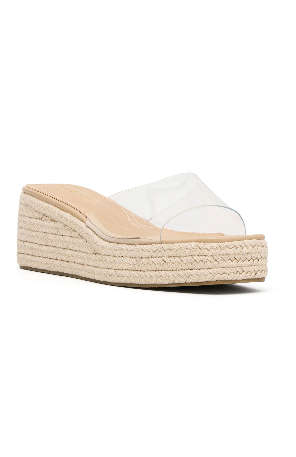 Trending Rayna Platform Slides Natural Woven