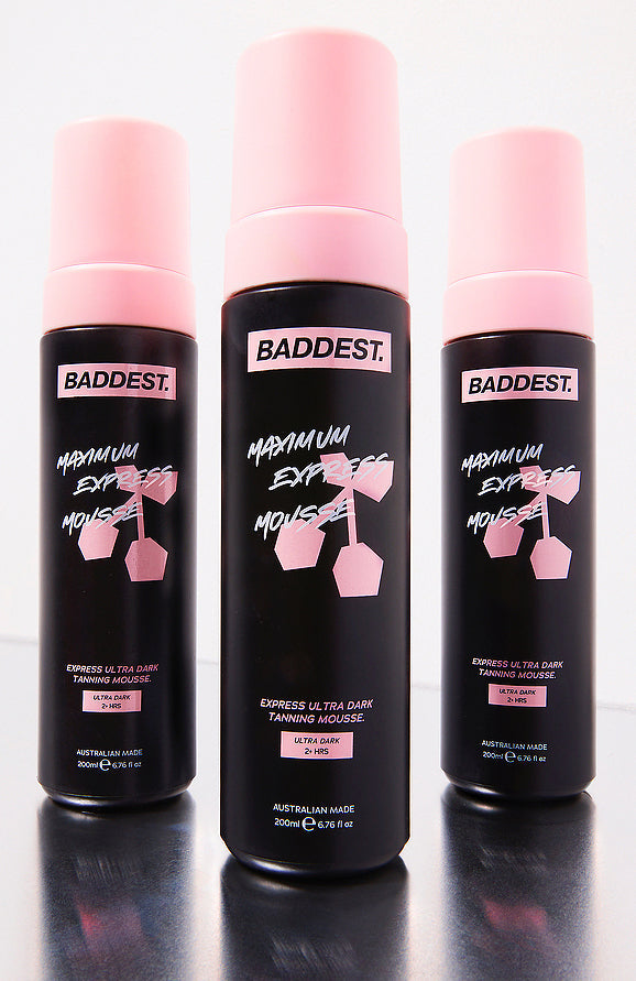 Trending BADDEST Maximum Express Tanning Mousse