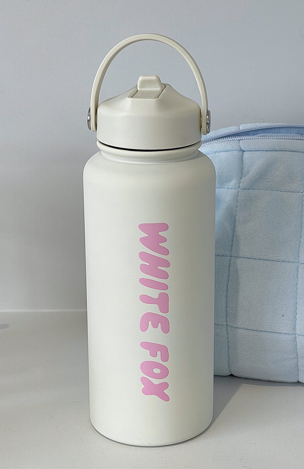 Trending Staying Hydrated Drink Bottle Off 1L WhitePink