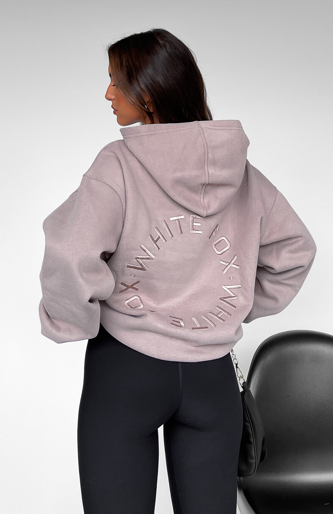Trending Stay Lifted Oversized Hoodie Cinnamon