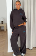 Trending Studio 17 Tallulah Wide Leg Sweatpants Charcoal
