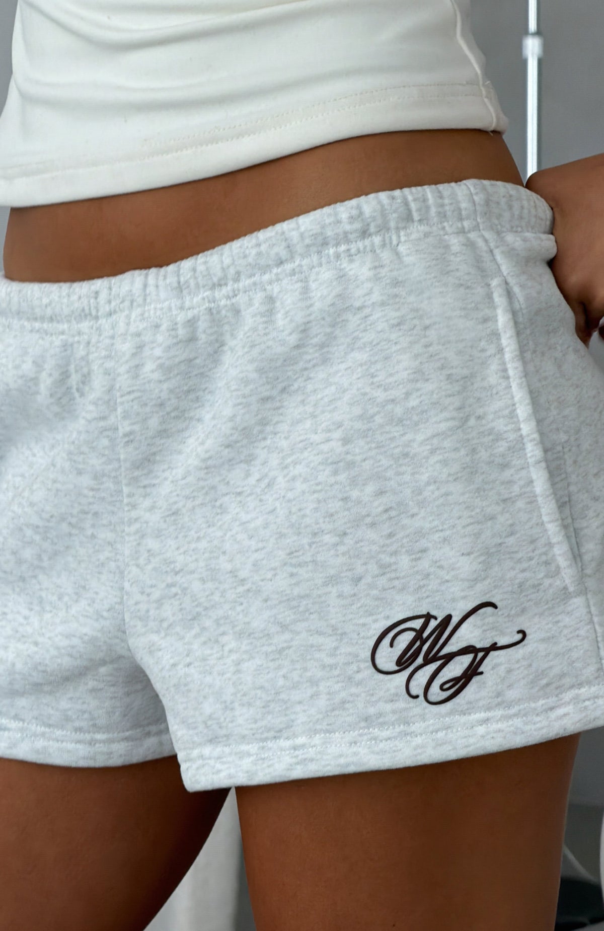 Trending Studio 17 Raven Lounge Shorts Grey Marle