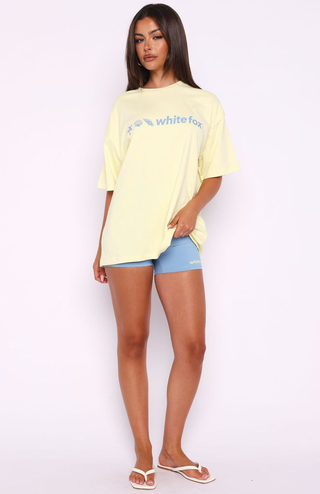 Trending Tropic Rush Bike Shorts Blue
