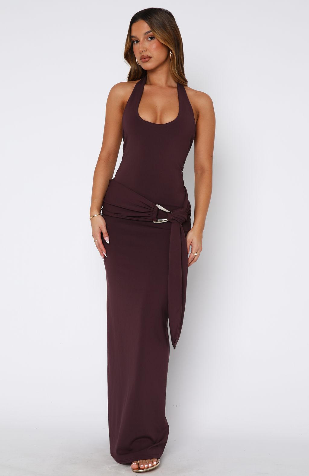 Trending This Voice Maxi Dress Plum