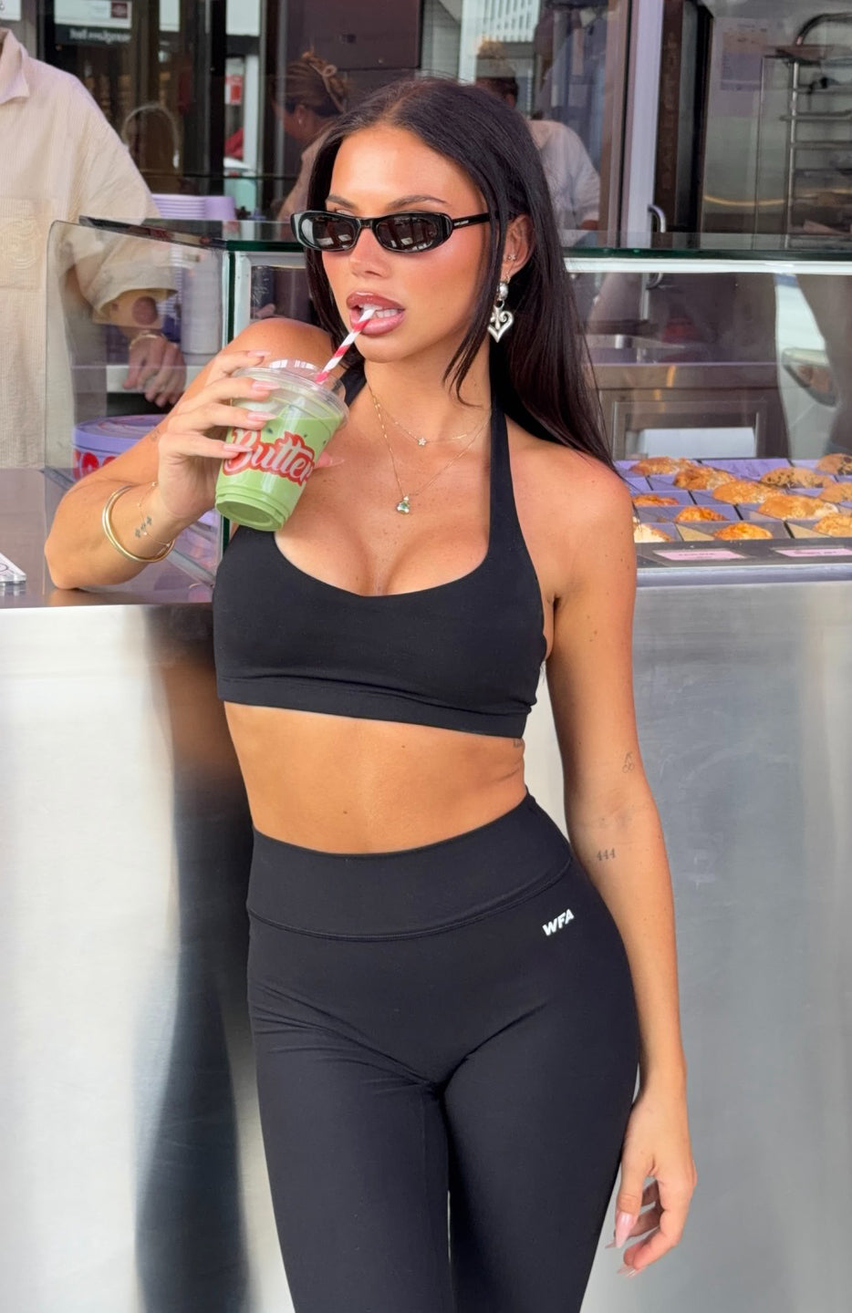 Trending Sprint Sports Bra Black