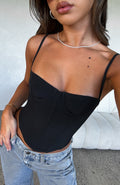 Trending In The Morning Bustier Black