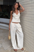 Trending Take A Stance Pants Off White