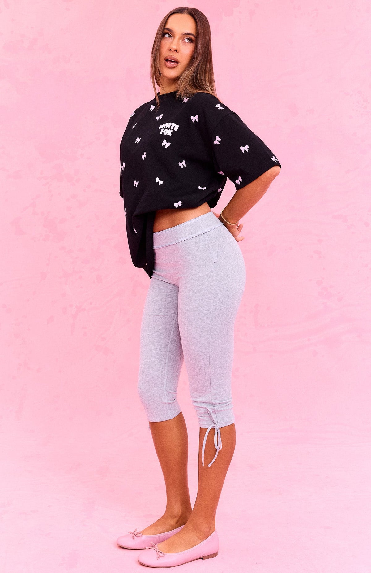 Trending The Social Club Lottie Oversized Tee Black