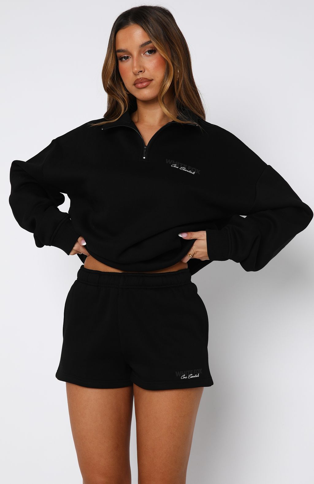 Trending Core Essentials Lounge Shorts Black