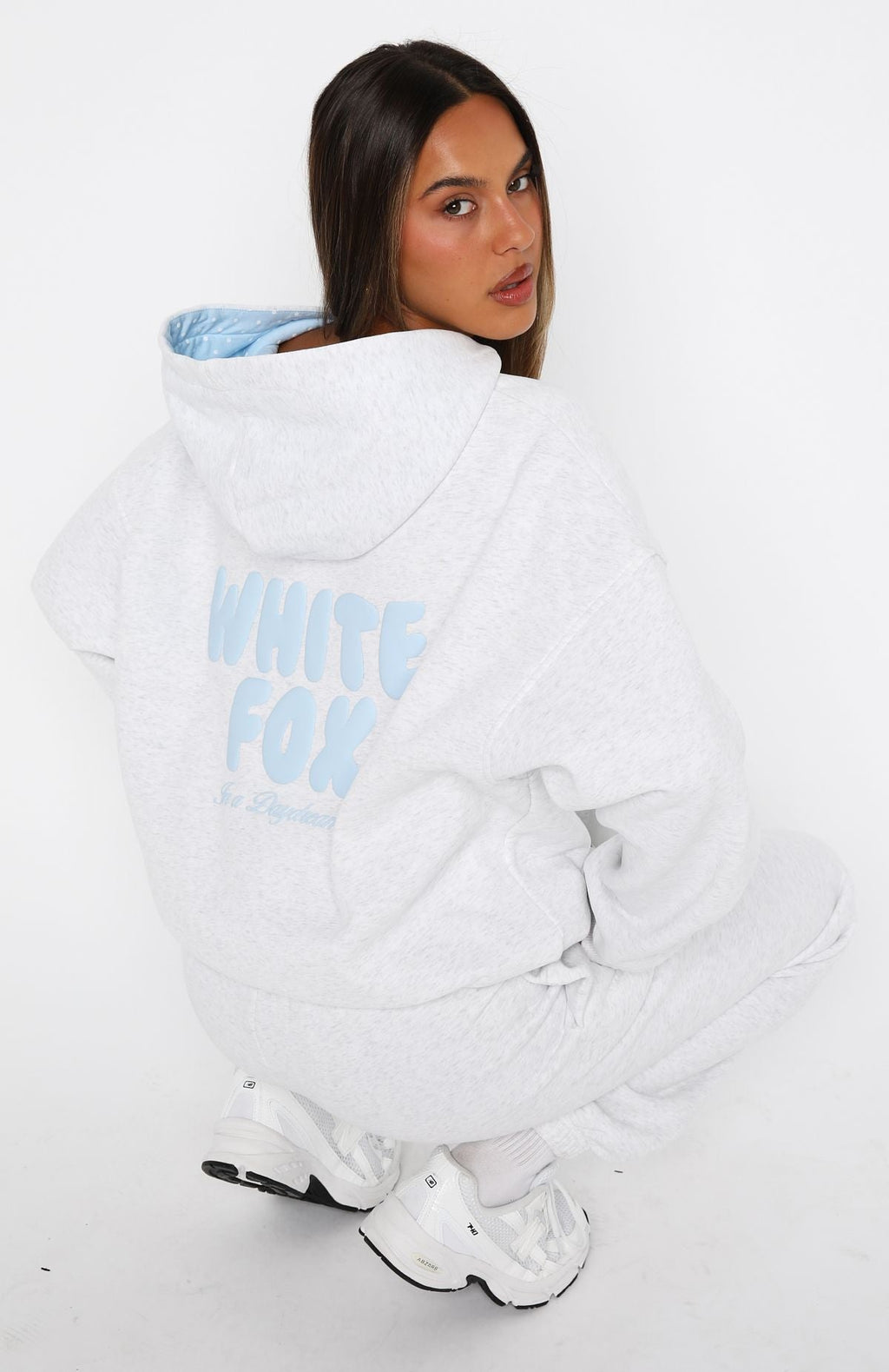 Trending Daydreamers Nadia Oversized Hoodie Grey Marle