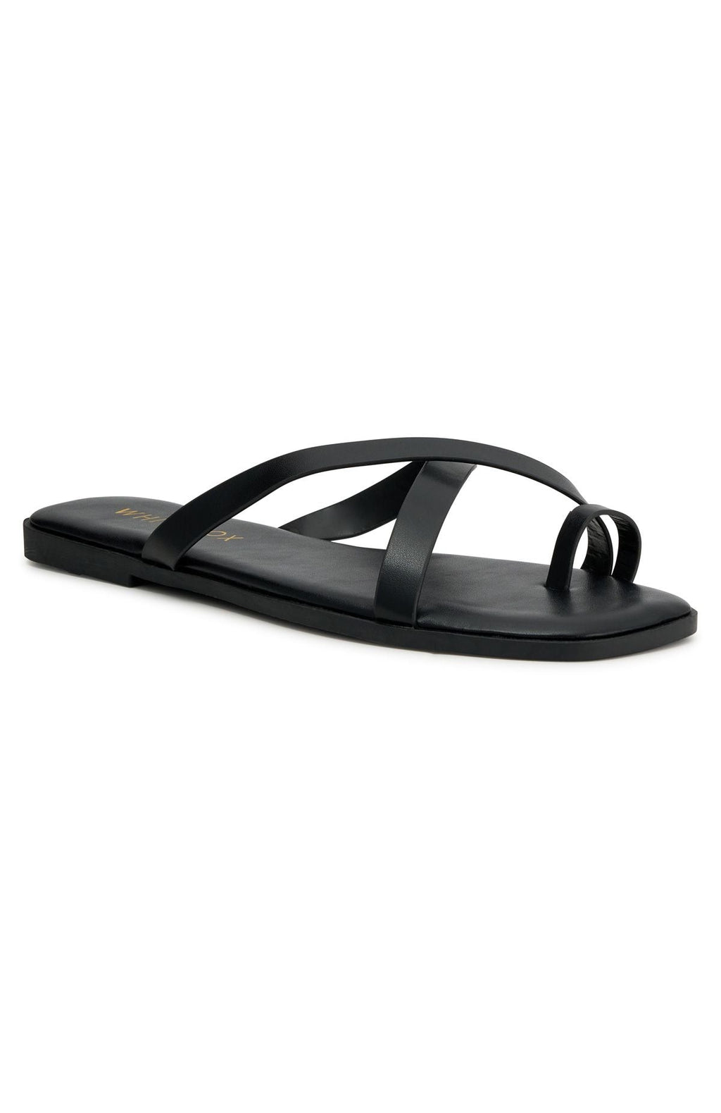 Trending Reggie Slides Black PU