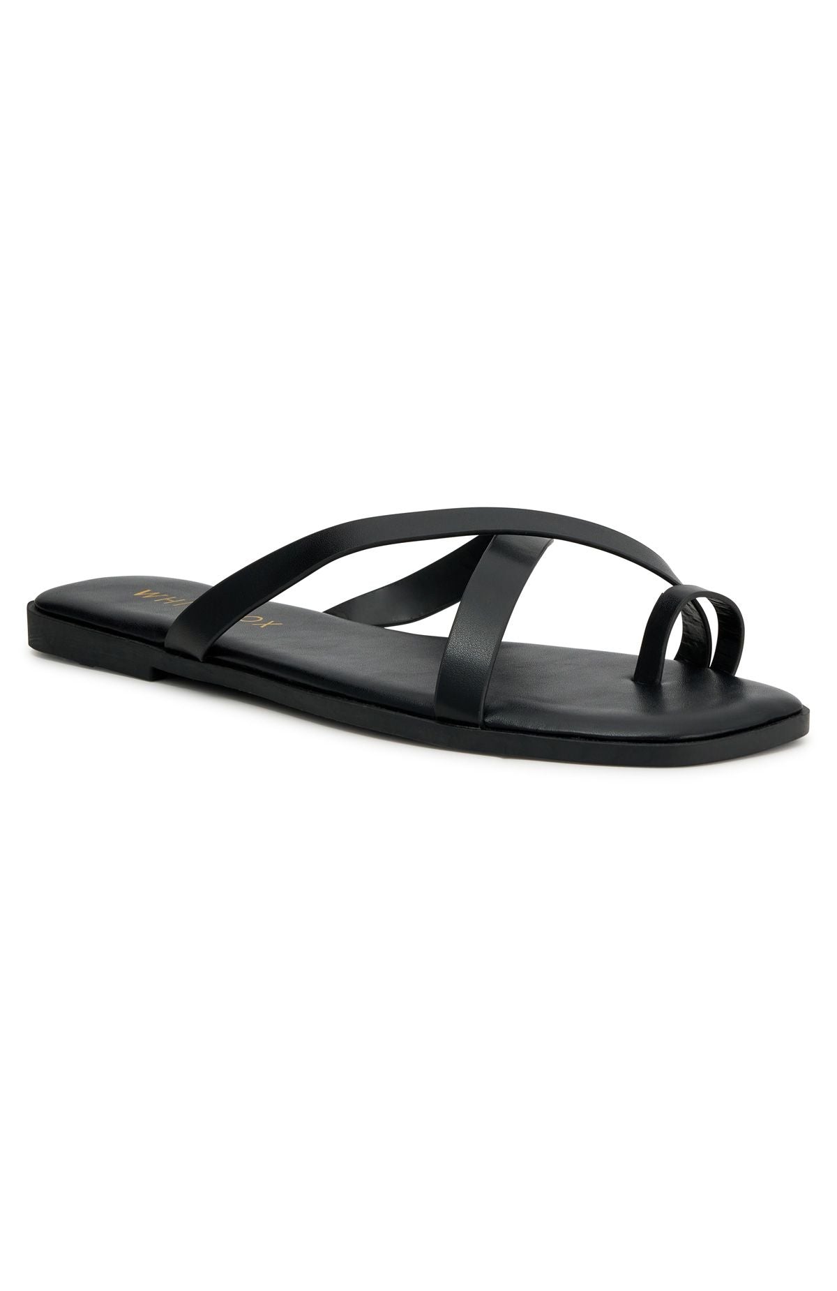 Trending Reggie Slides Black PU