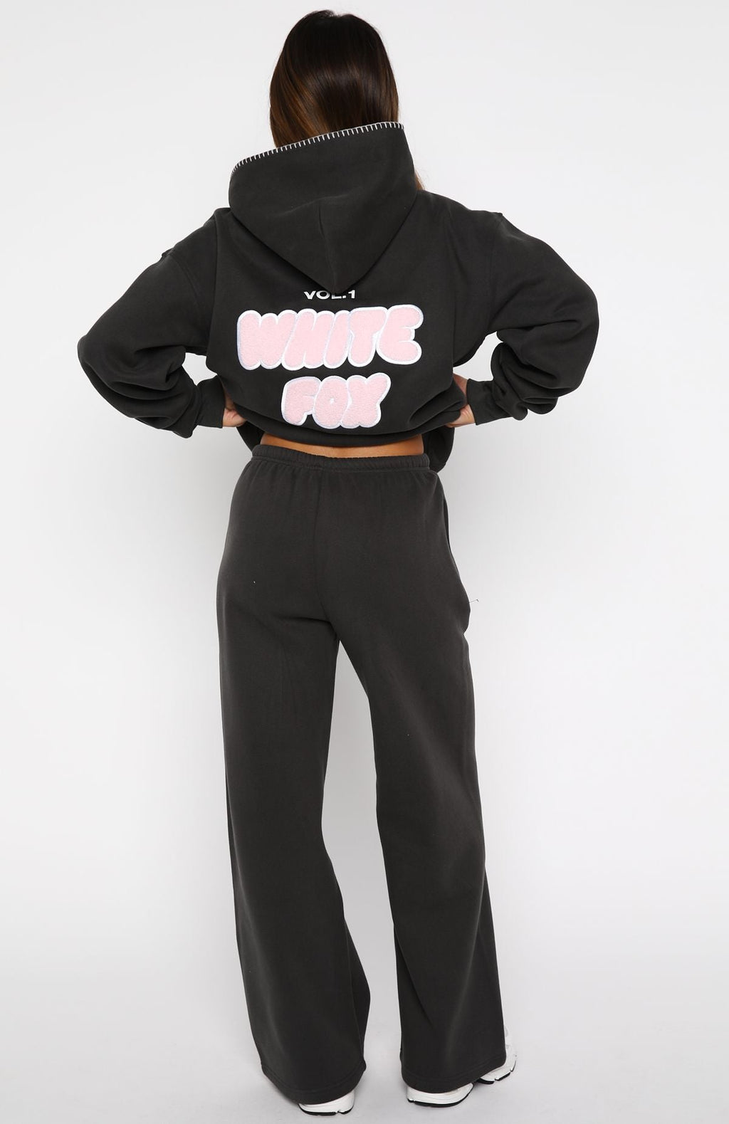 Trending Vol. 1 Wide Leg Sweatpants Charcoal