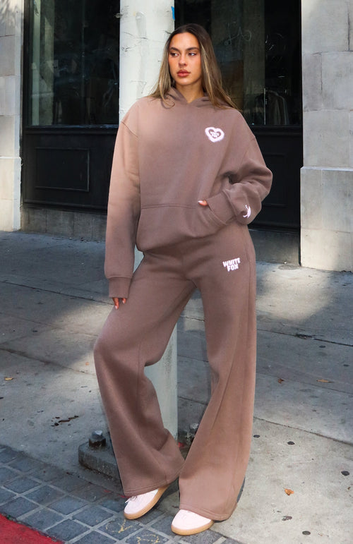Trending 11th Street City Girl At Heart Wide Leg Sweatpants Cinnamon Bun