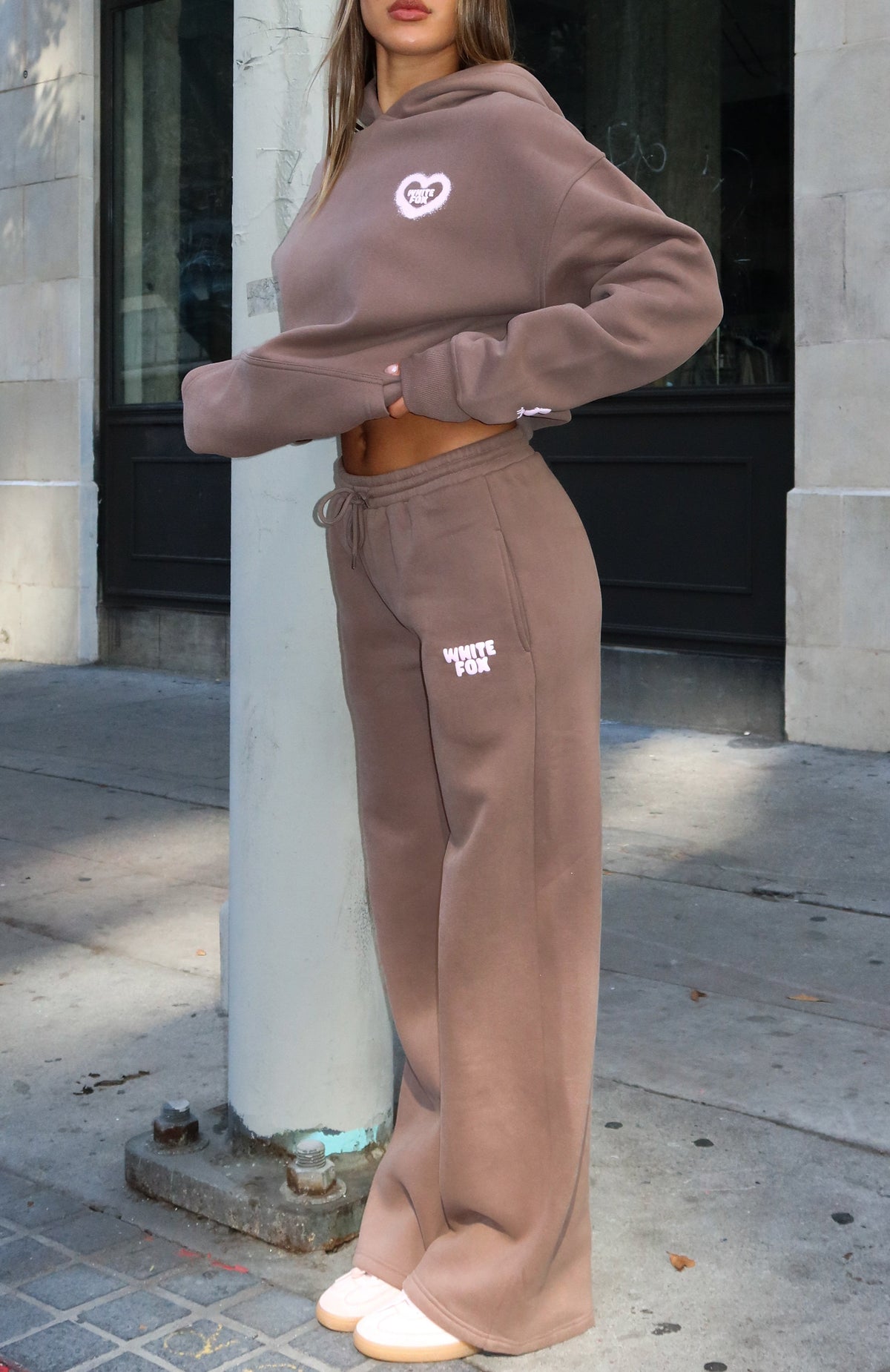 Trending 11th Street City Girl At Heart Wide Leg Sweatpants Cinnamon Bun