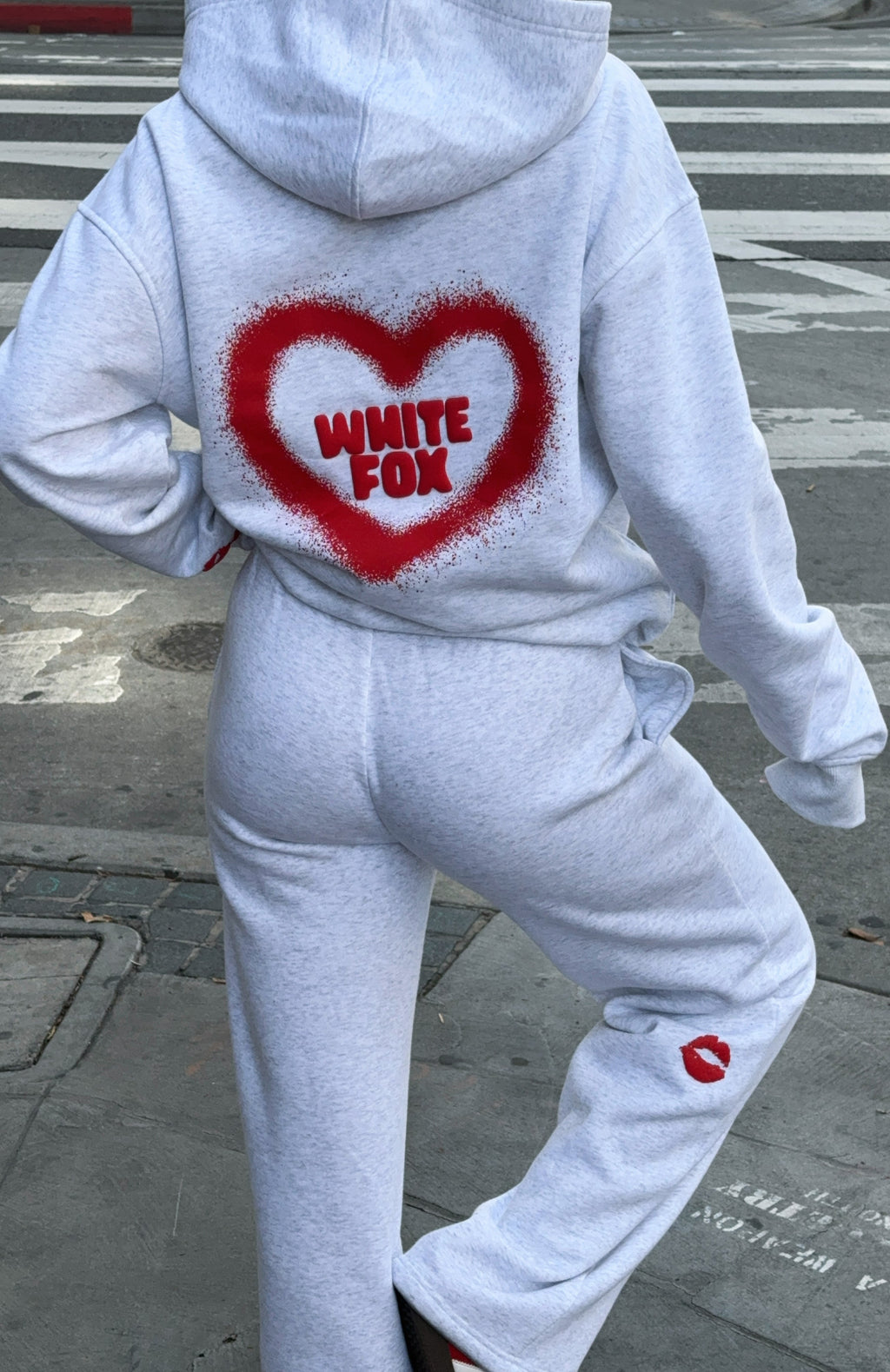 Trending 11th Street City Girl At Heart Wide Leg Sweatpants Cherry Glaze