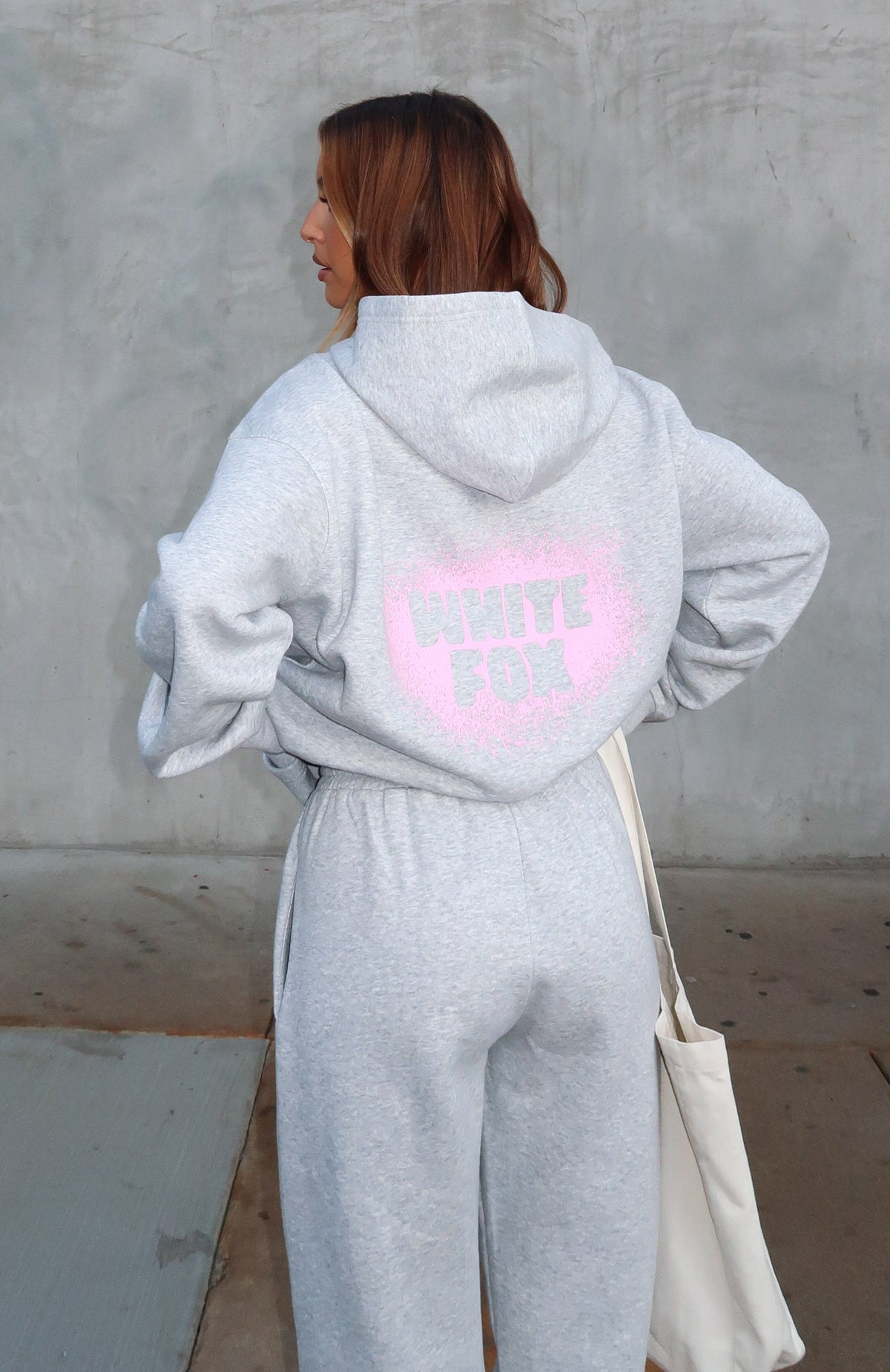 Trending 11th Street Keeping It Real Oversized Hoodie Jelly Bean