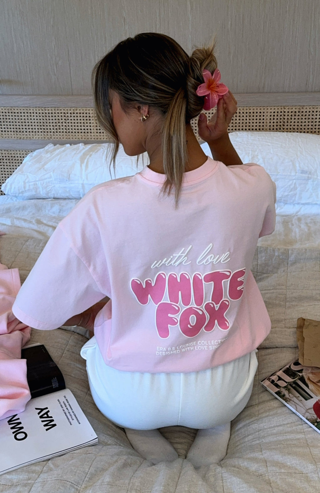 Trending With Love Always Oversized Tee Baby Pink