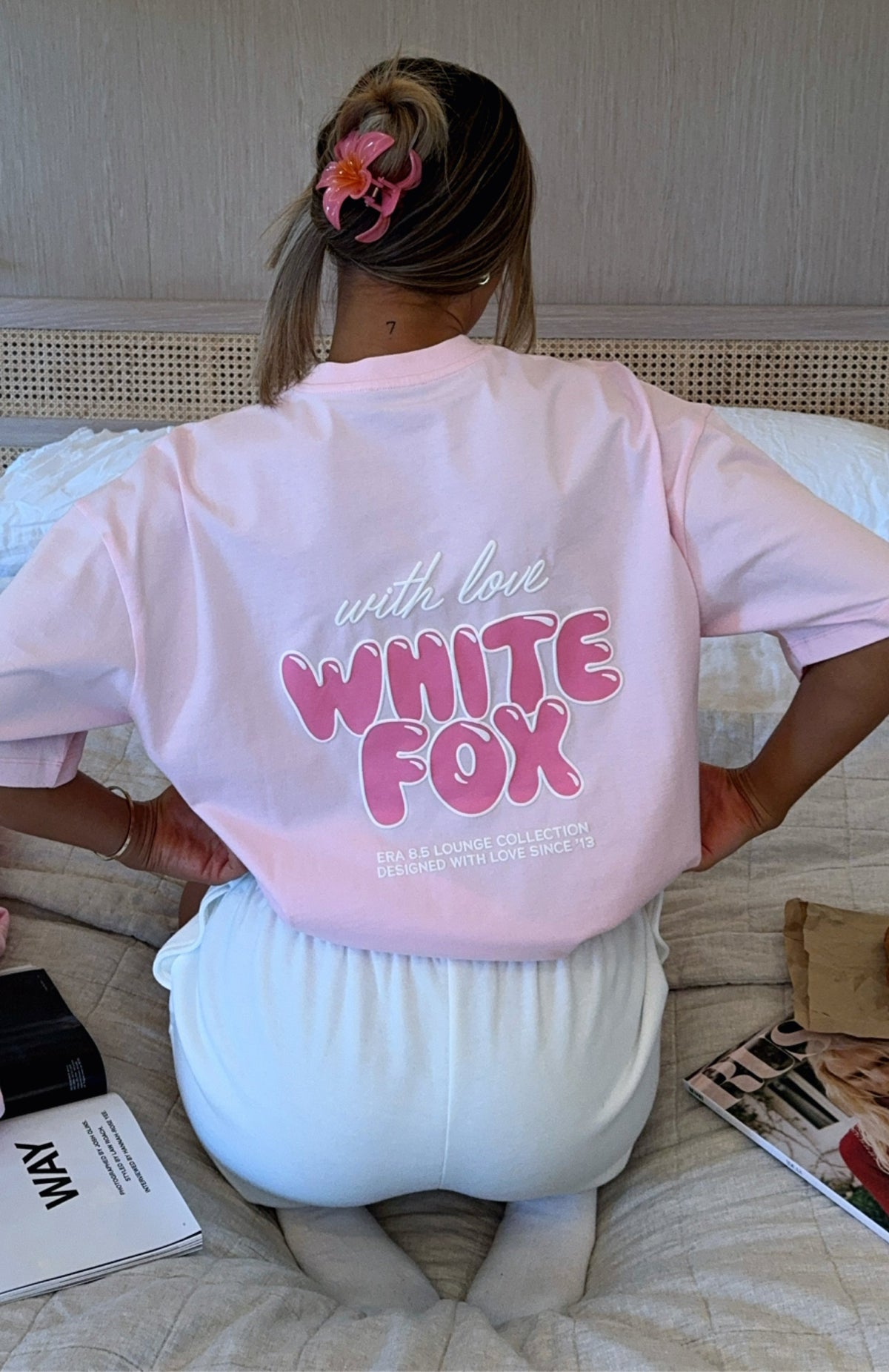 Trending With Love Always Oversized Tee Baby Pink
